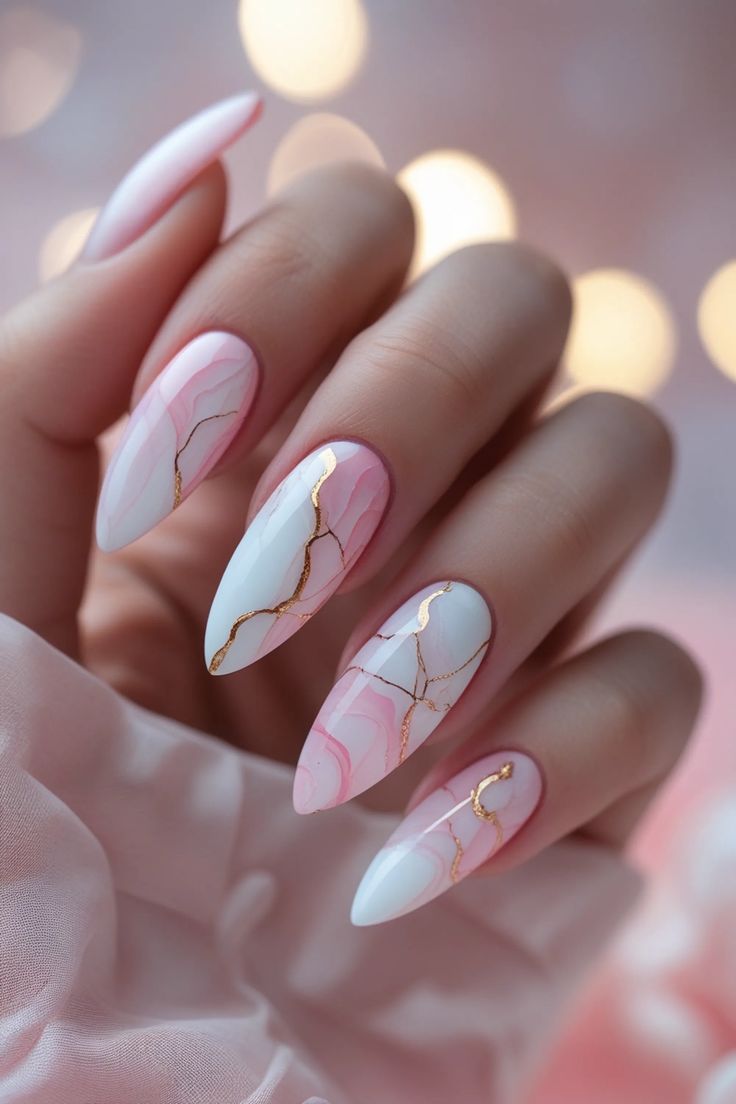 Pink nail art fallback image